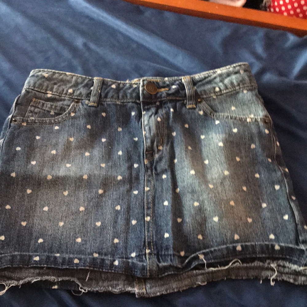 Girls denim skirt